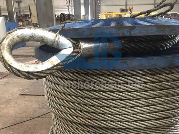 Câble en acier 6 × 37S + FC