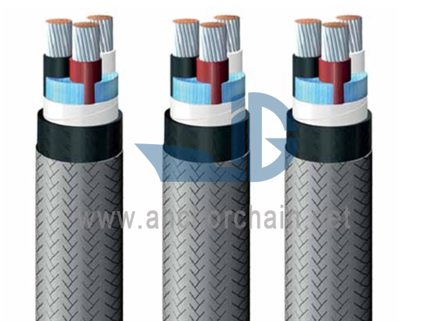 FA TPYC Shipboard Câble d'alimentation et d'éclairage 0.61kV