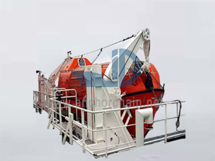 Gravity Roller ou Sliding Track Davit
