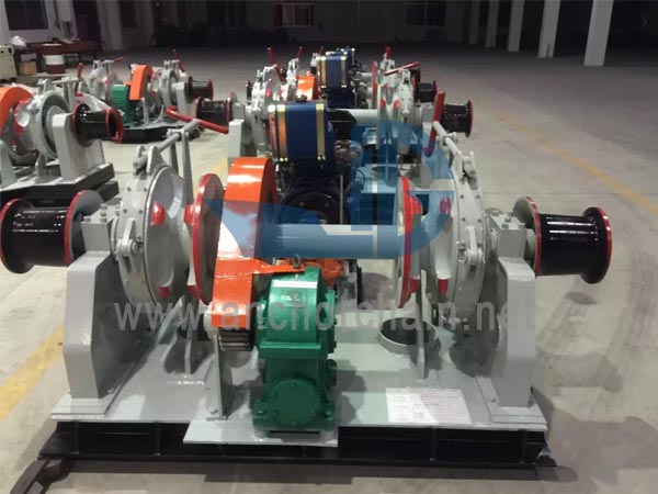 Guindeau Double Barbotin Hydraulique