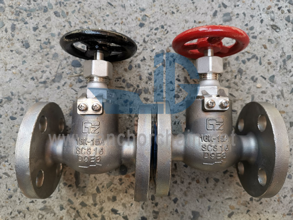 JIS F 7351 5K SCS16 Vannes anti-retour à vis en acier inoxydable
