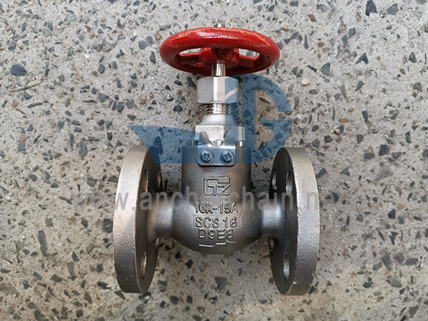 JIS F 7352 SCS16 Vannes d'angle anti-retour à vis en acier inoxydable