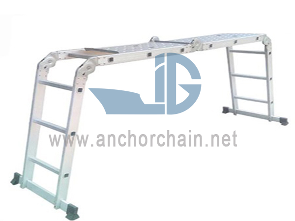 Passerelle pliable en aluminium marin