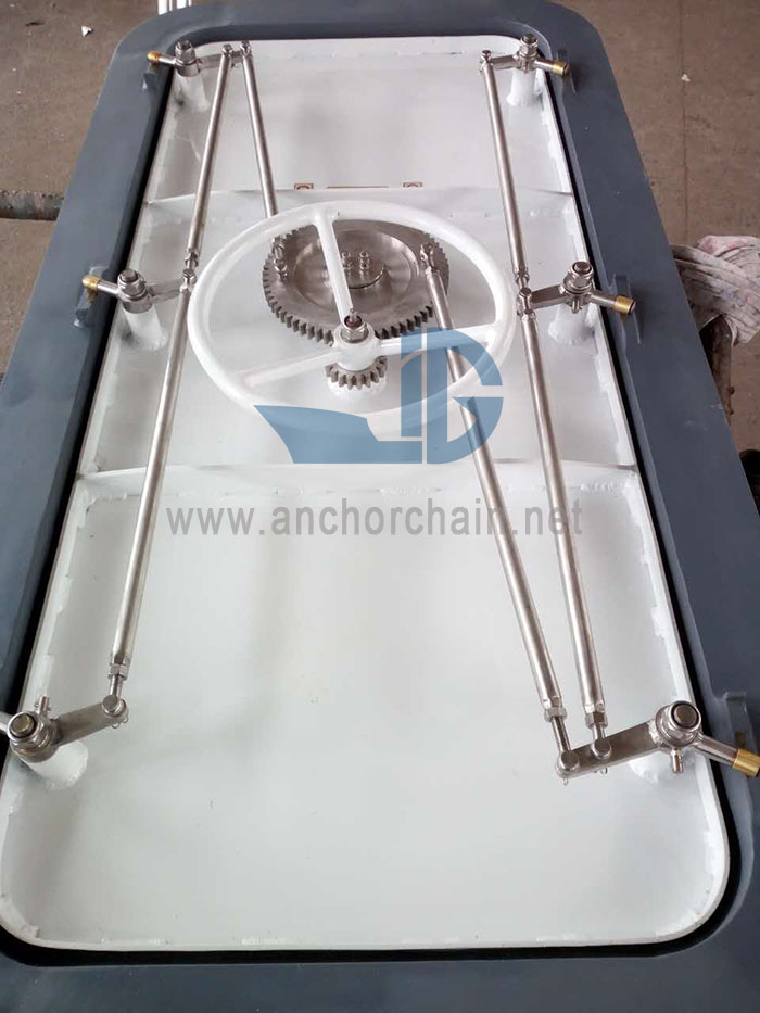 Porte en acier étanche à ouverture et fermeture rapides Marine