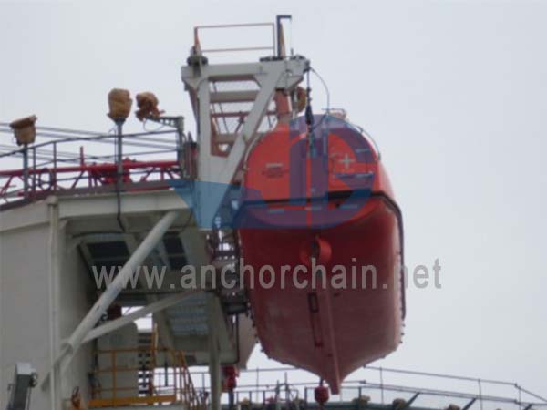 Bossoir offshore type PA