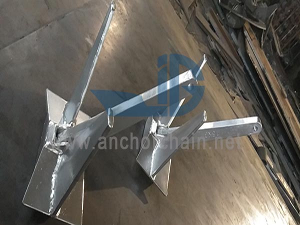 Ancre de piscine en acier inoxydable de type N
