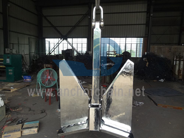 Ancre de piscine en acier inoxydable type TW