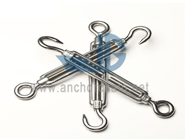 Type de cadre de tendeur Hook Eye SS304 OU SS316